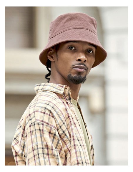 BEE-B687-EarthAware® Organic Cord Bucket Hat 2